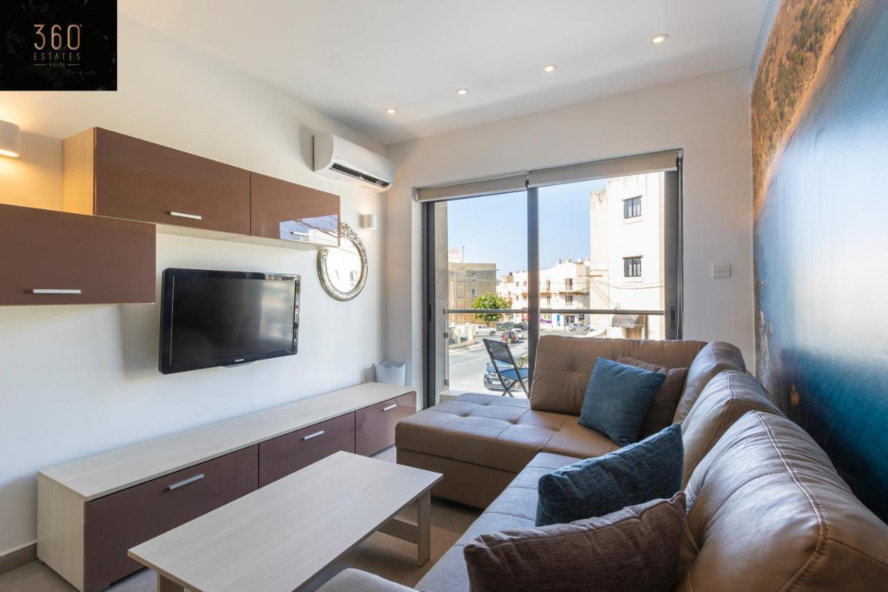 High-End Central Apt With Comfy Bed & Super Wifi By 360 Estates San Ġwann 外观 照片