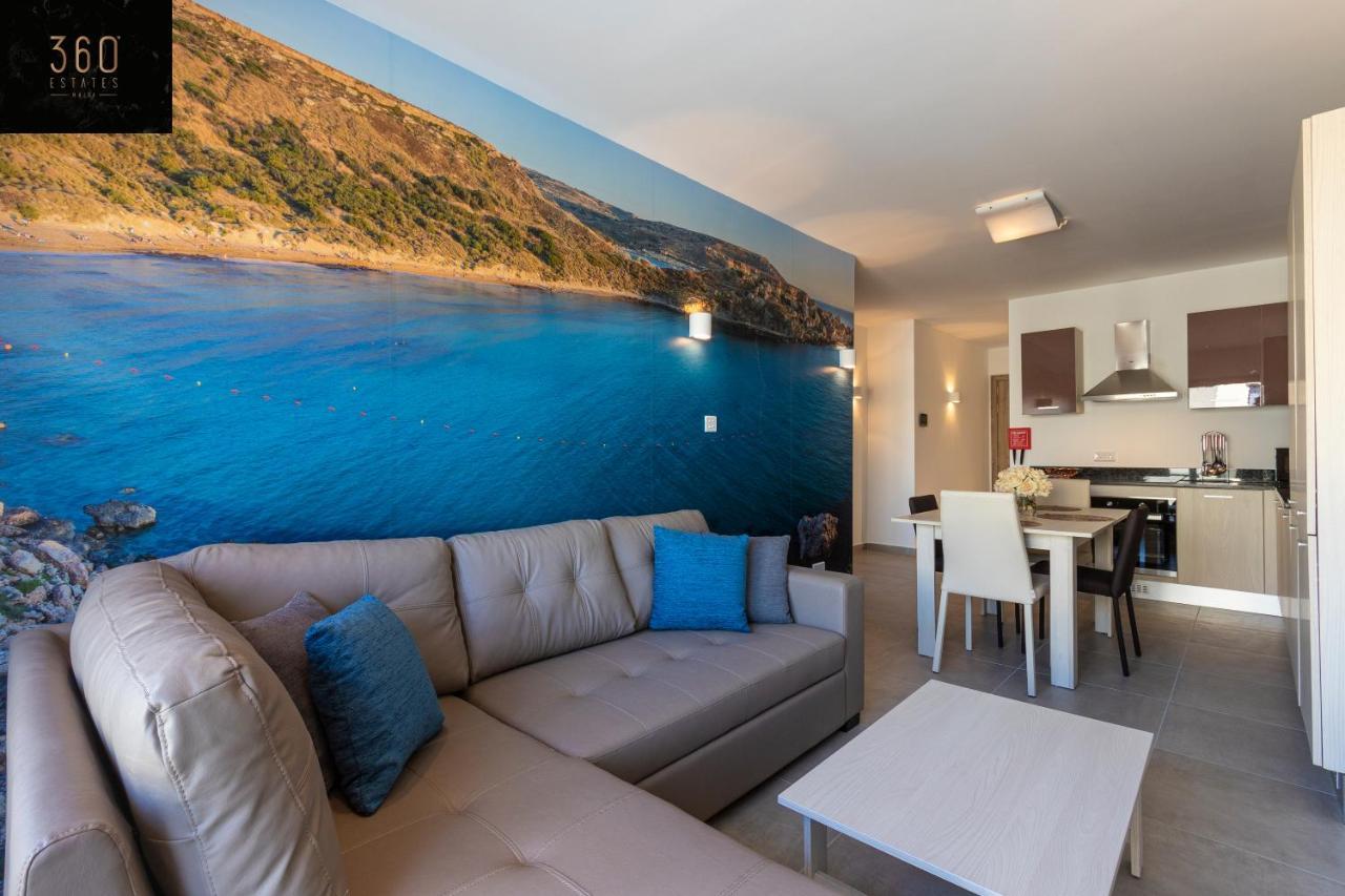 High-End Central Apt With Comfy Bed & Super Wifi By 360 Estates San Ġwann 外观 照片