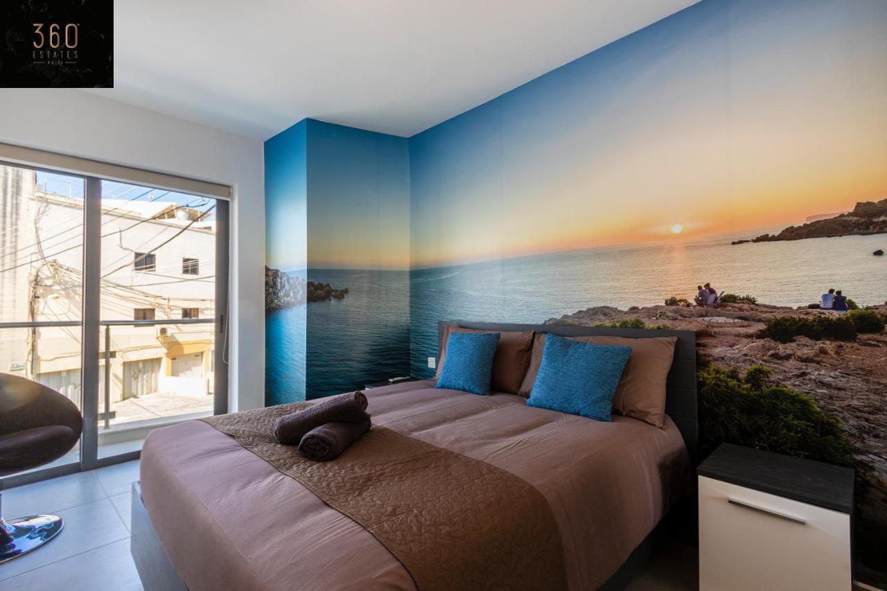 High-End Central Apt With Comfy Bed & Super Wifi By 360 Estates San Ġwann 外观 照片