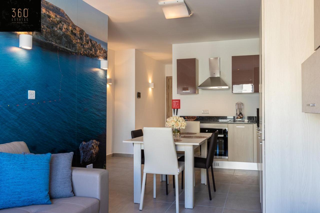 High-End Central Apt With Comfy Bed & Super Wifi By 360 Estates San Ġwann 外观 照片
